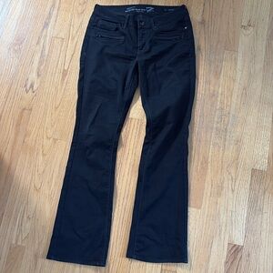 Black Jeans, Size 12 Slim Boot Cut Seven